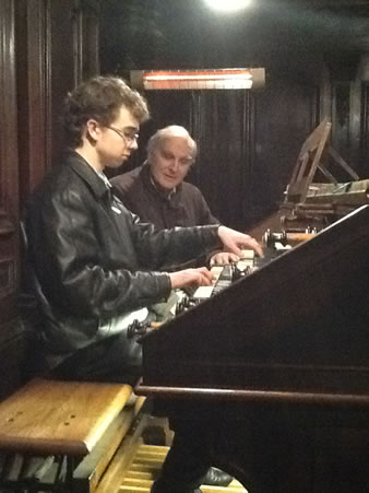 Raymond Hawkins at St François de Sales, Lyon